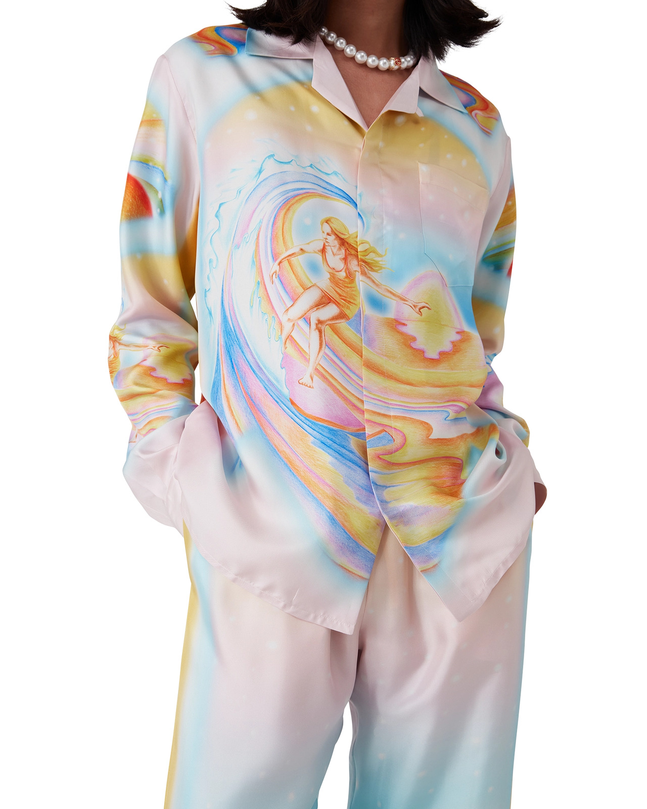Psychedelic Nirvana Silk Shirt | Casablanca Paris - 9