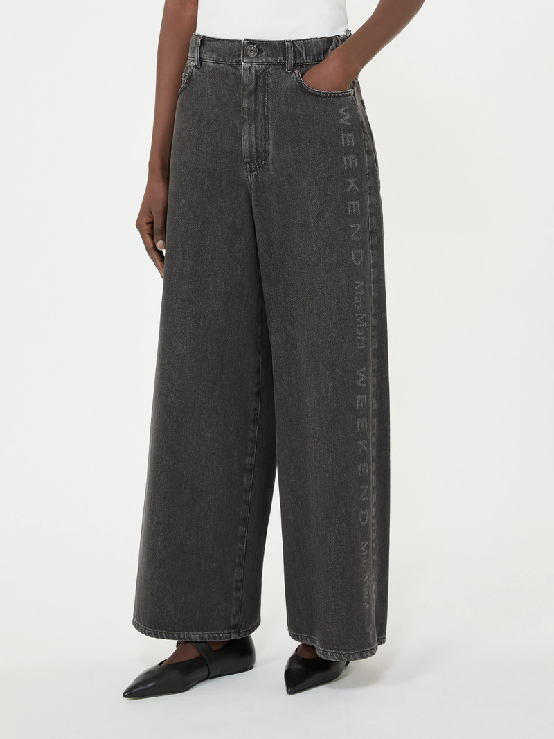VORTICE Authentic cotton denim jeans - BLACK 3