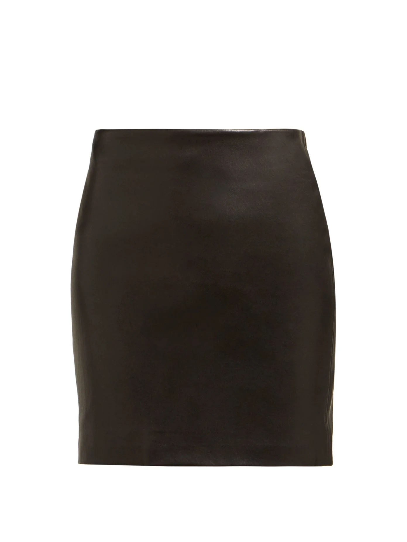 Loattan leather mini skirt - 1