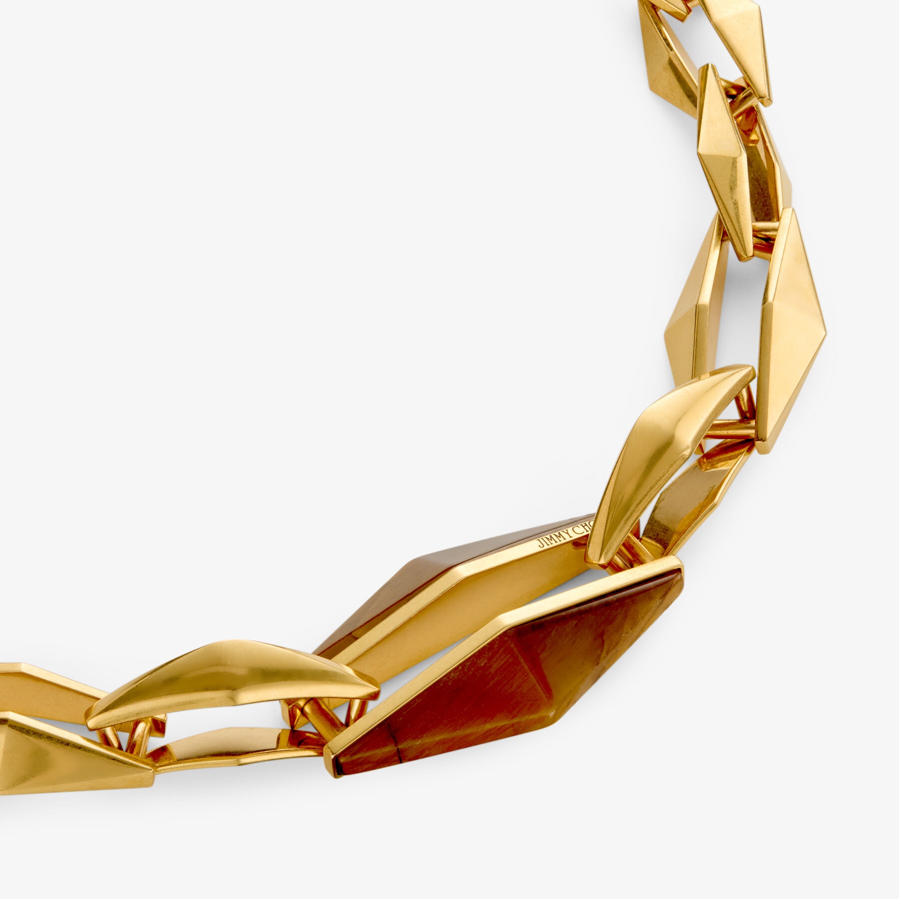 Diamond Link Bracelet
Gold Finish Diamond Quartz Bracelet - 4