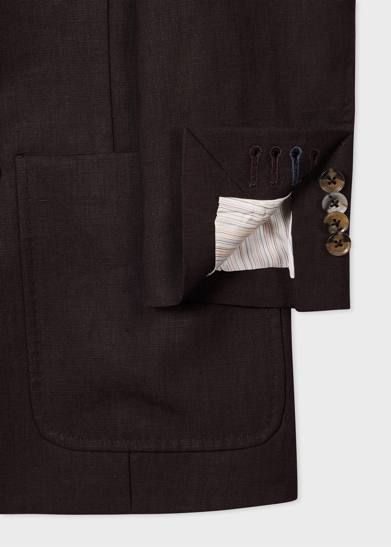 Women's Aubergine Double Breasted Blazer 3