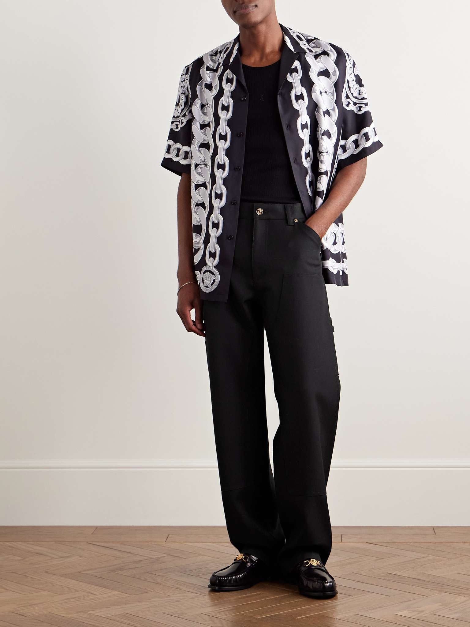 Cavallery Straight-Leg Virgin Wool-Twill Trousers - 2