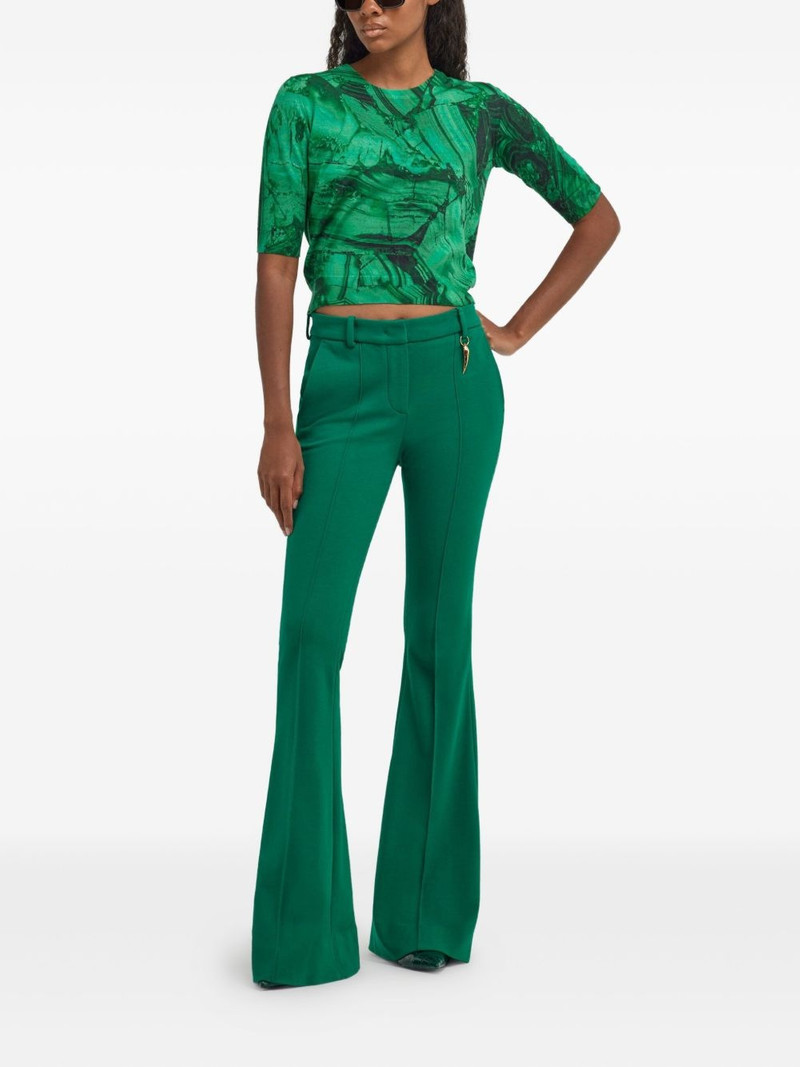 Roberto Cavalli abstract-print T-shirt outlook