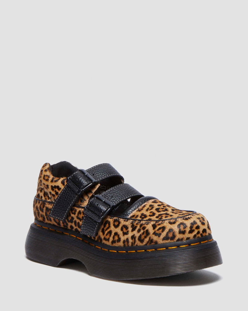 Dr. Martens Buzz Leopard Mary Jane Shoes outlook