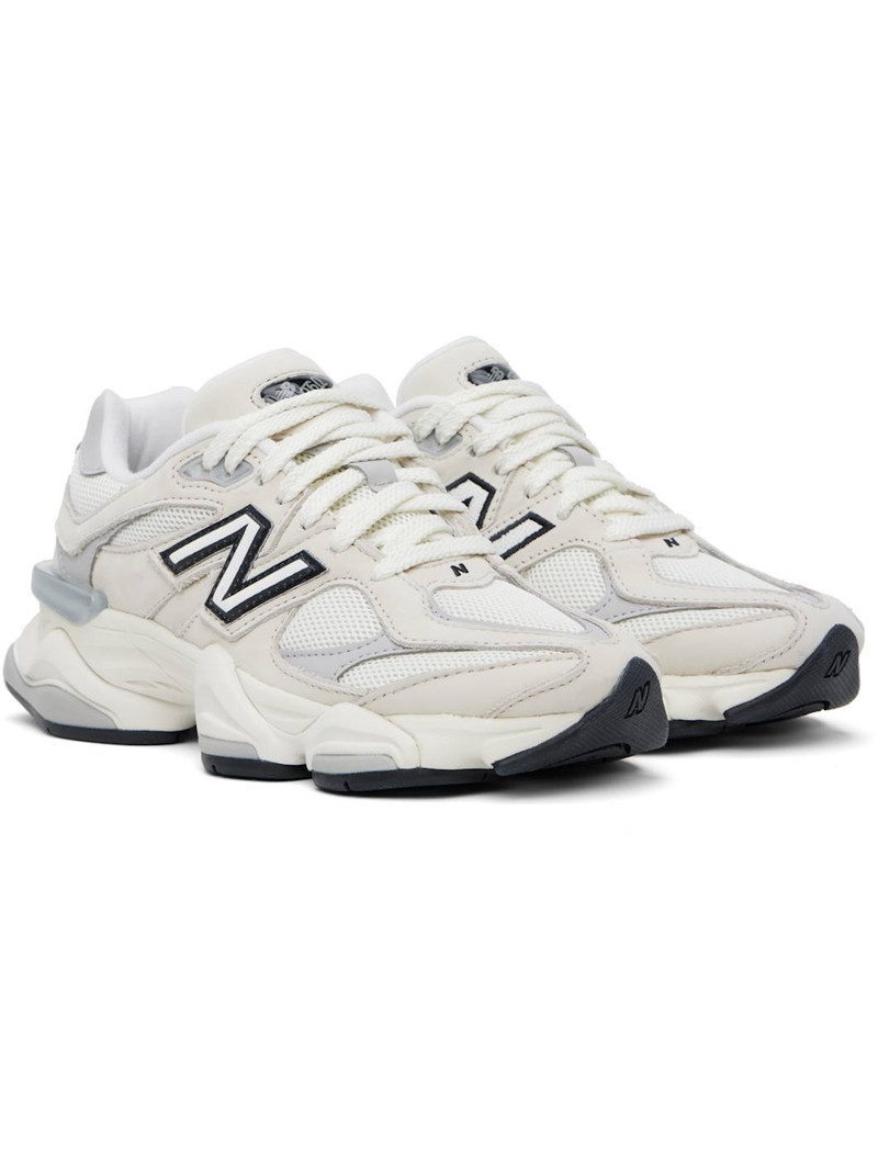 Off-White & Gray 9060 Sneakers 4