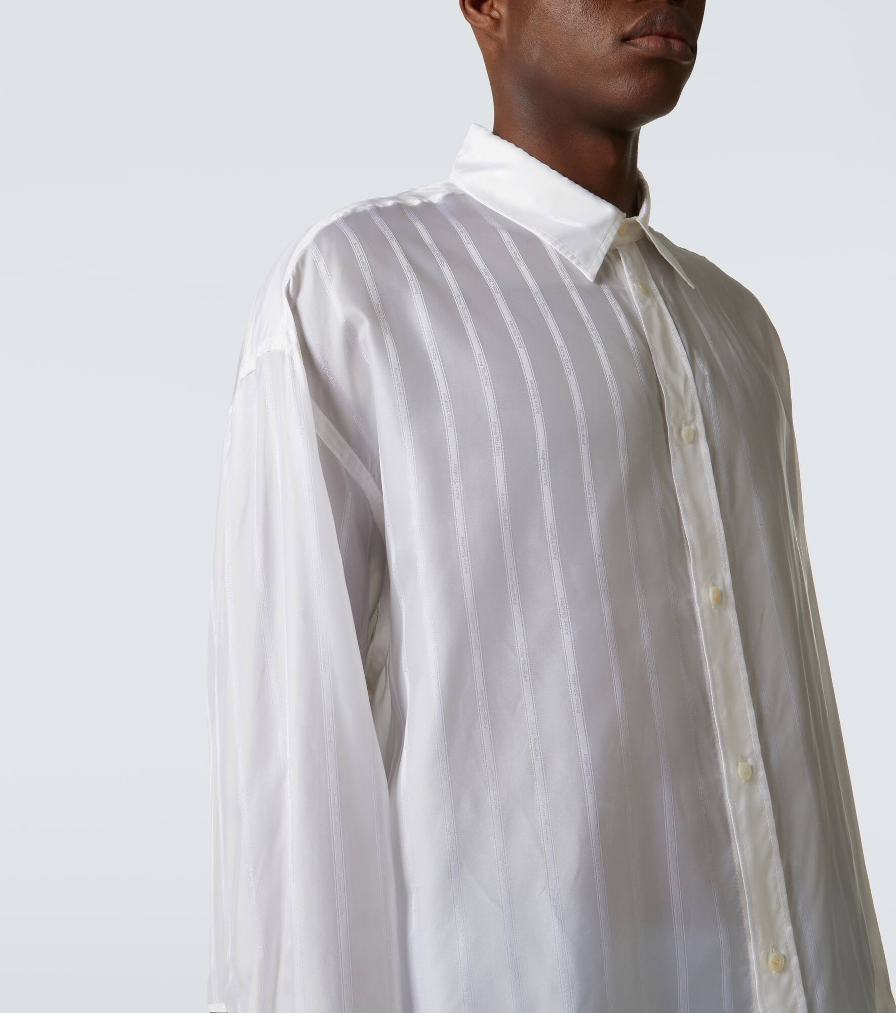 Striped jacquard shirt - 5