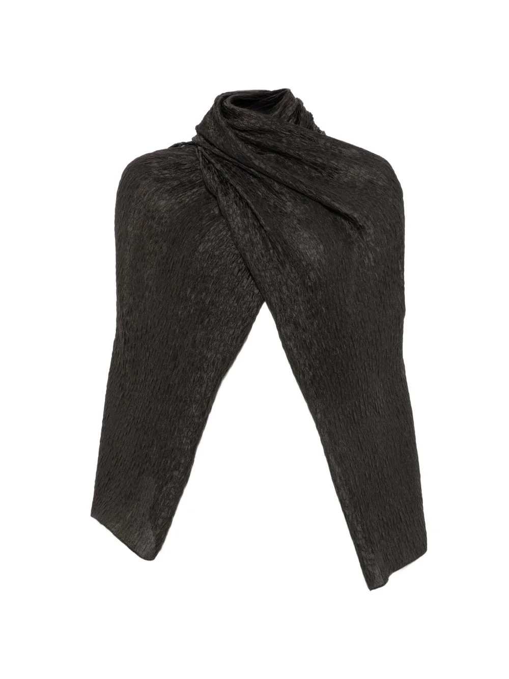 Anhelo crinkled-finish sleeves - 1