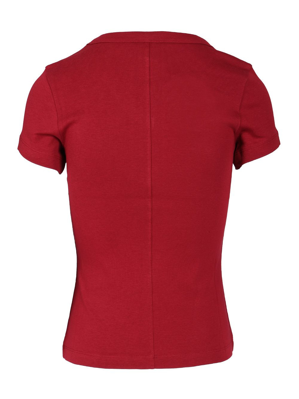 Slim-Fit T-Shirt Bordeaux - 2