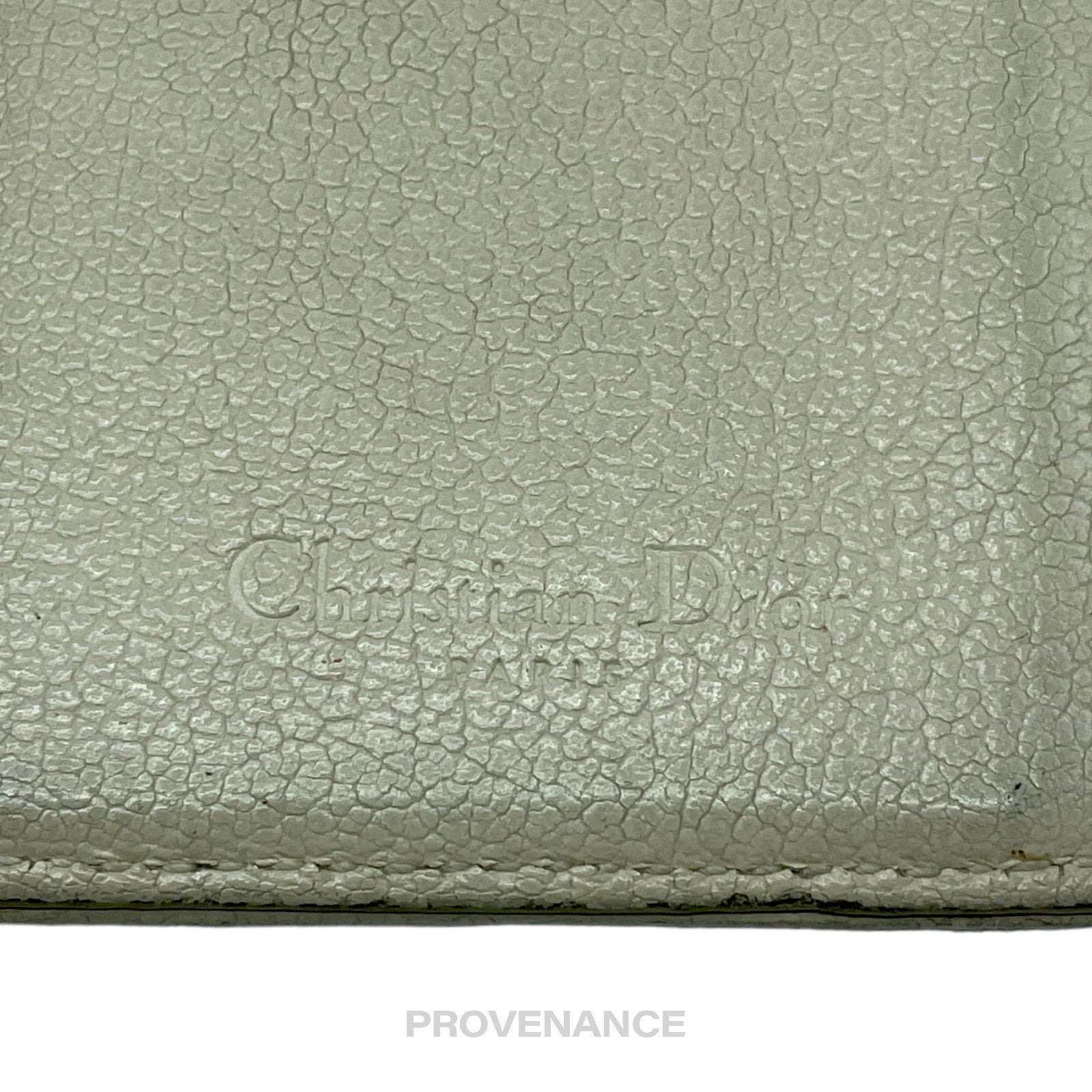Dior Trotter Embroidered Card Holder Wallet - Sand - 6