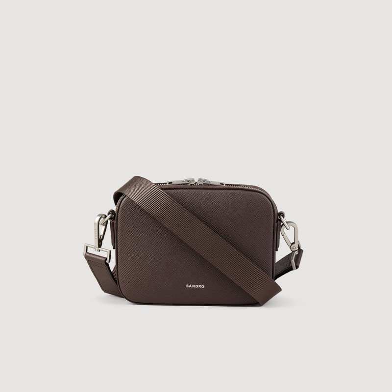 SMALL RECONSTITUTED LEATHER BAG 1