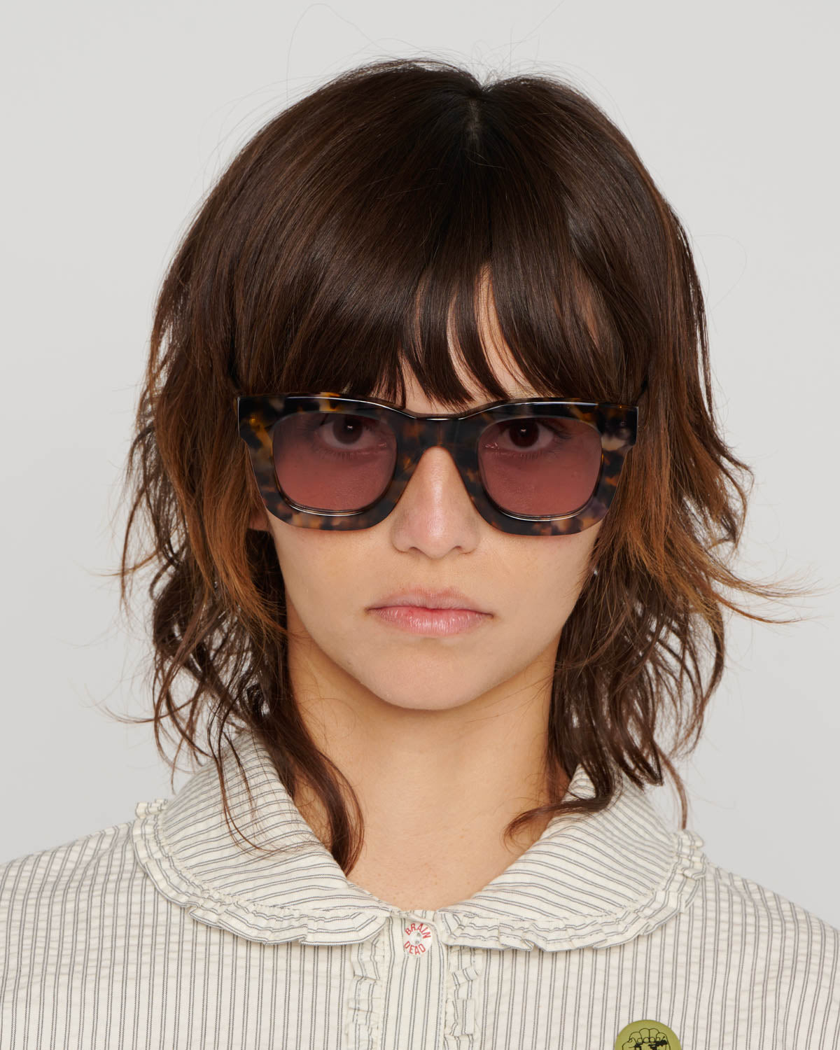 Elia Post Modern Primitive Eye Protection - Brown Tortoise - 3