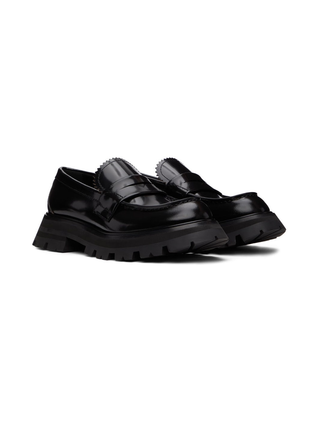 Black Wander Loafers - 4