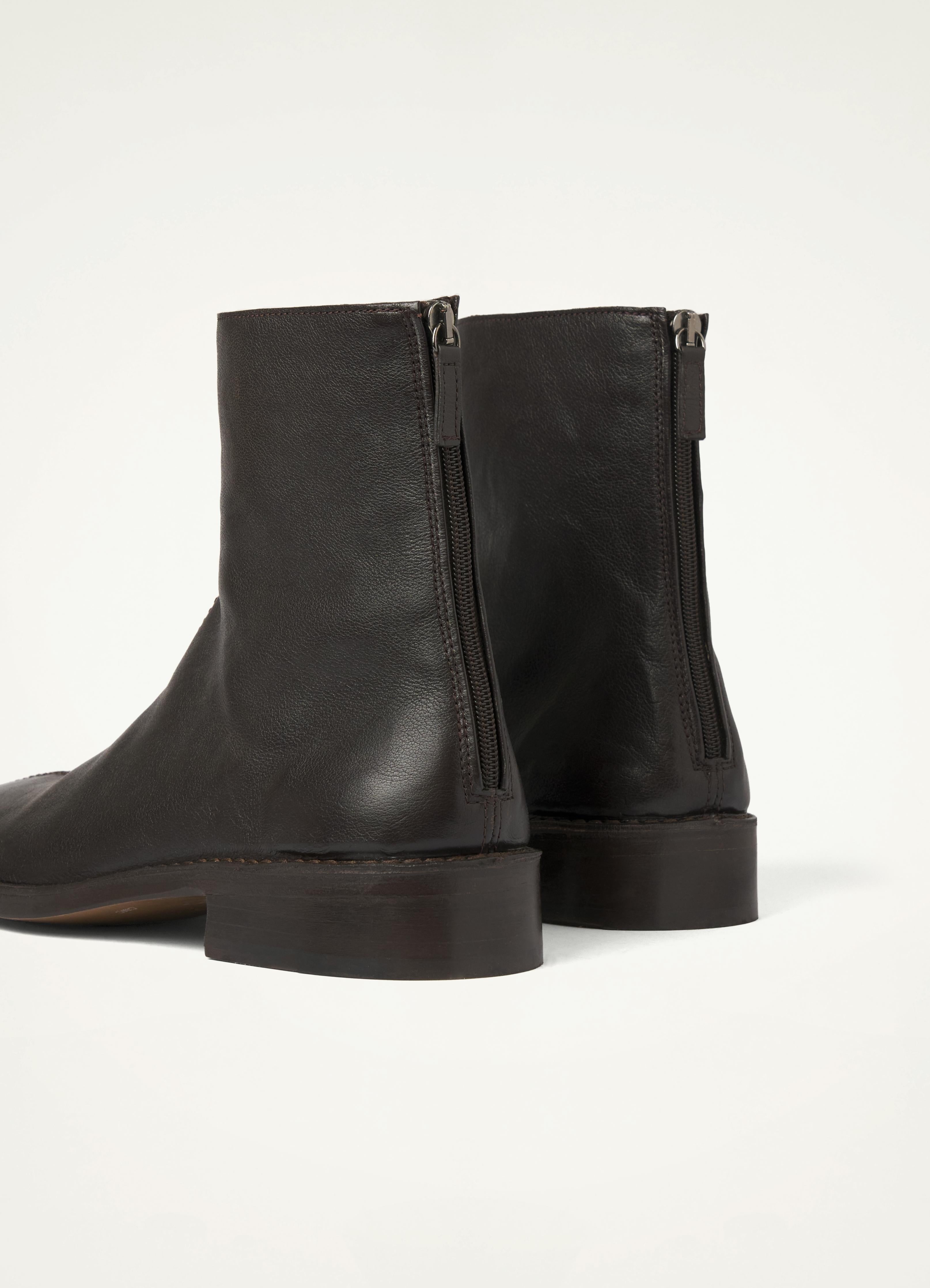 PIPED ZIPPED BOOTS - 7