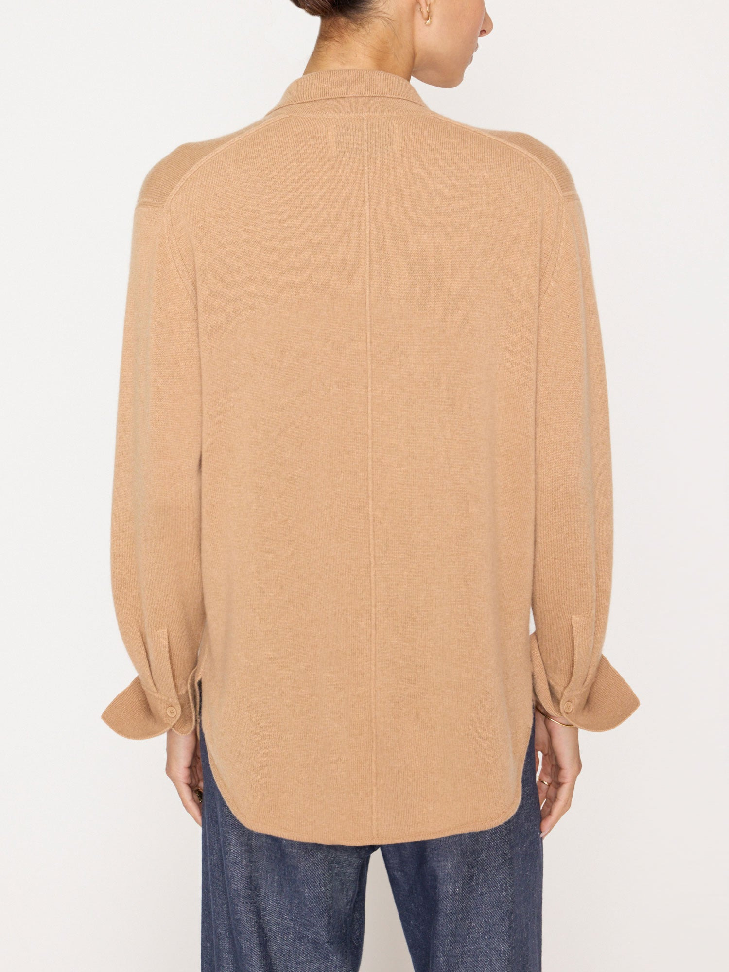 The Andre Luxe Cashmere Shacket - 4