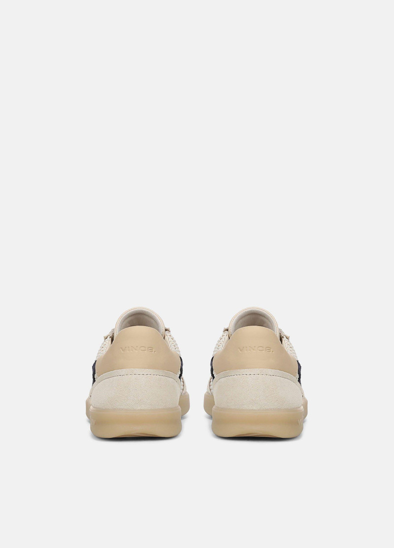 Vince Oasis Netting & Leather Sneaker outlook