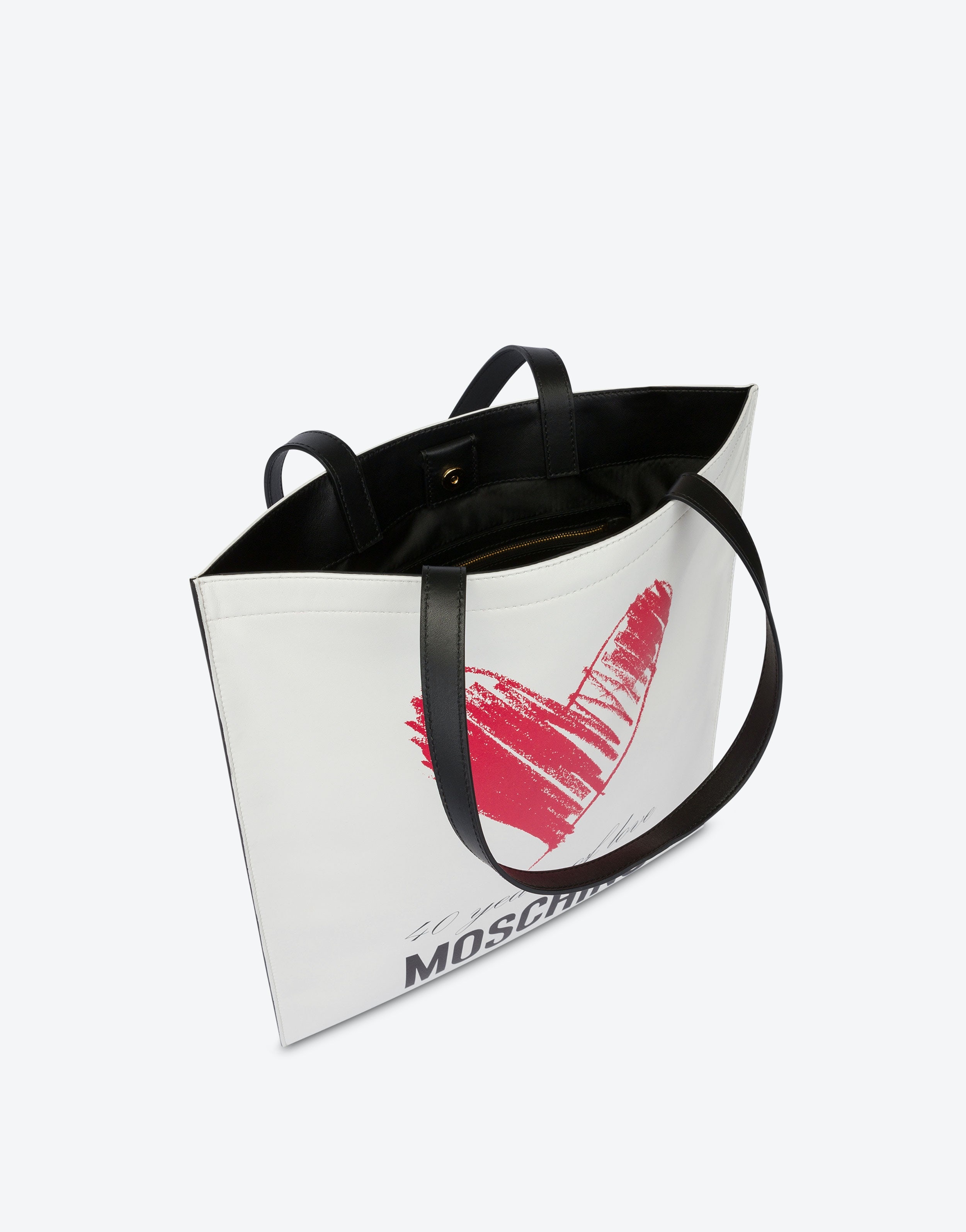 40 YEARS OF LOVE NAPPA LEATHER SHOPPER - 3