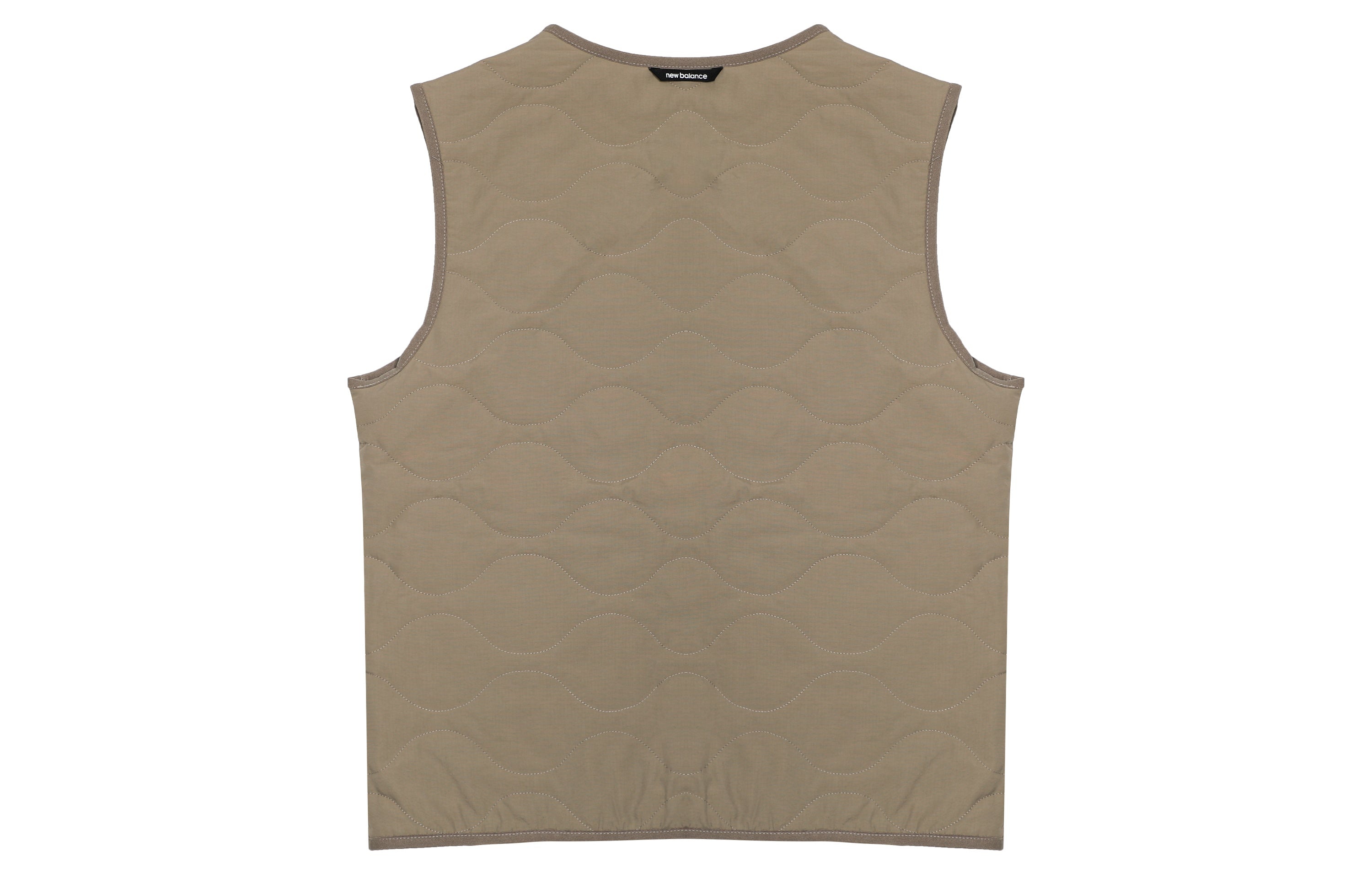 New Balance Detachable Hooded Two-In-One Woven Solid Jacket 'Khaki' AMJ23315-DRI - 4