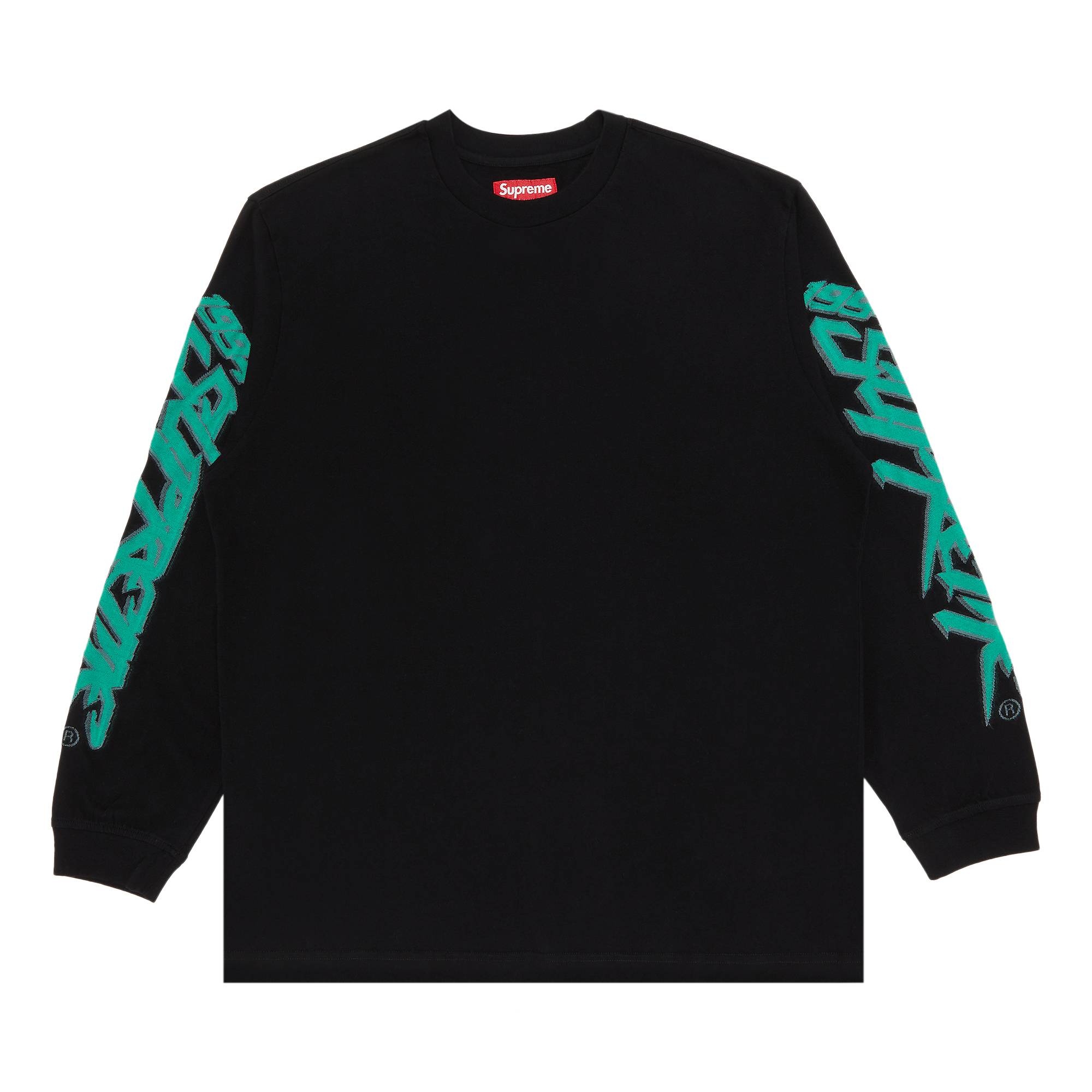 Supreme Racing Intarsia Long-Sleeve Top 'Black' - 1