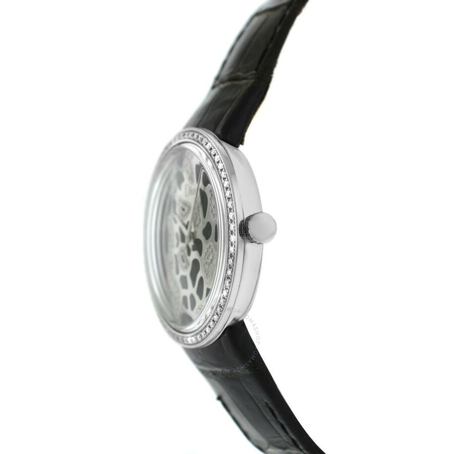 Pre-owned Christian Dior La D De Dior Quartz Diamond Black Dial Ladies Watch CD042113 - 2