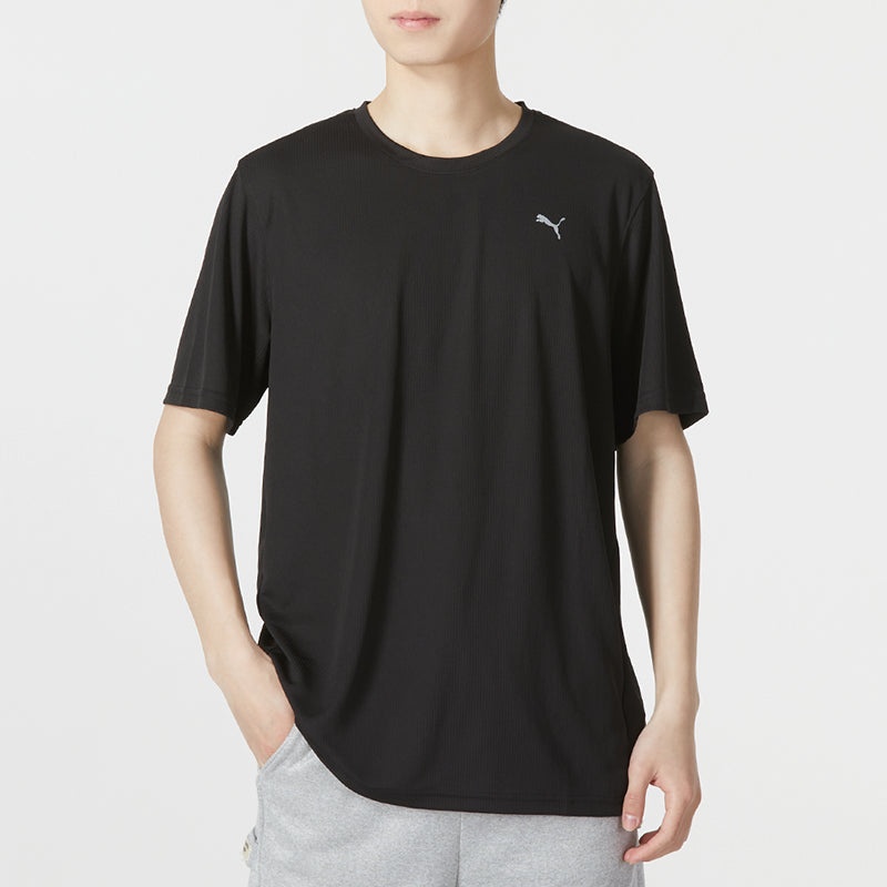 PUMA Training Logo T-Shirt 'Black' 520759-01 - 3