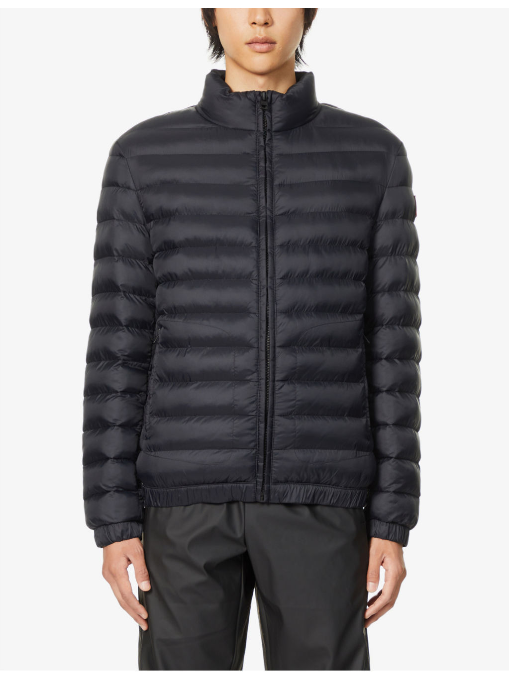 High-neck padded shell jacket - 3