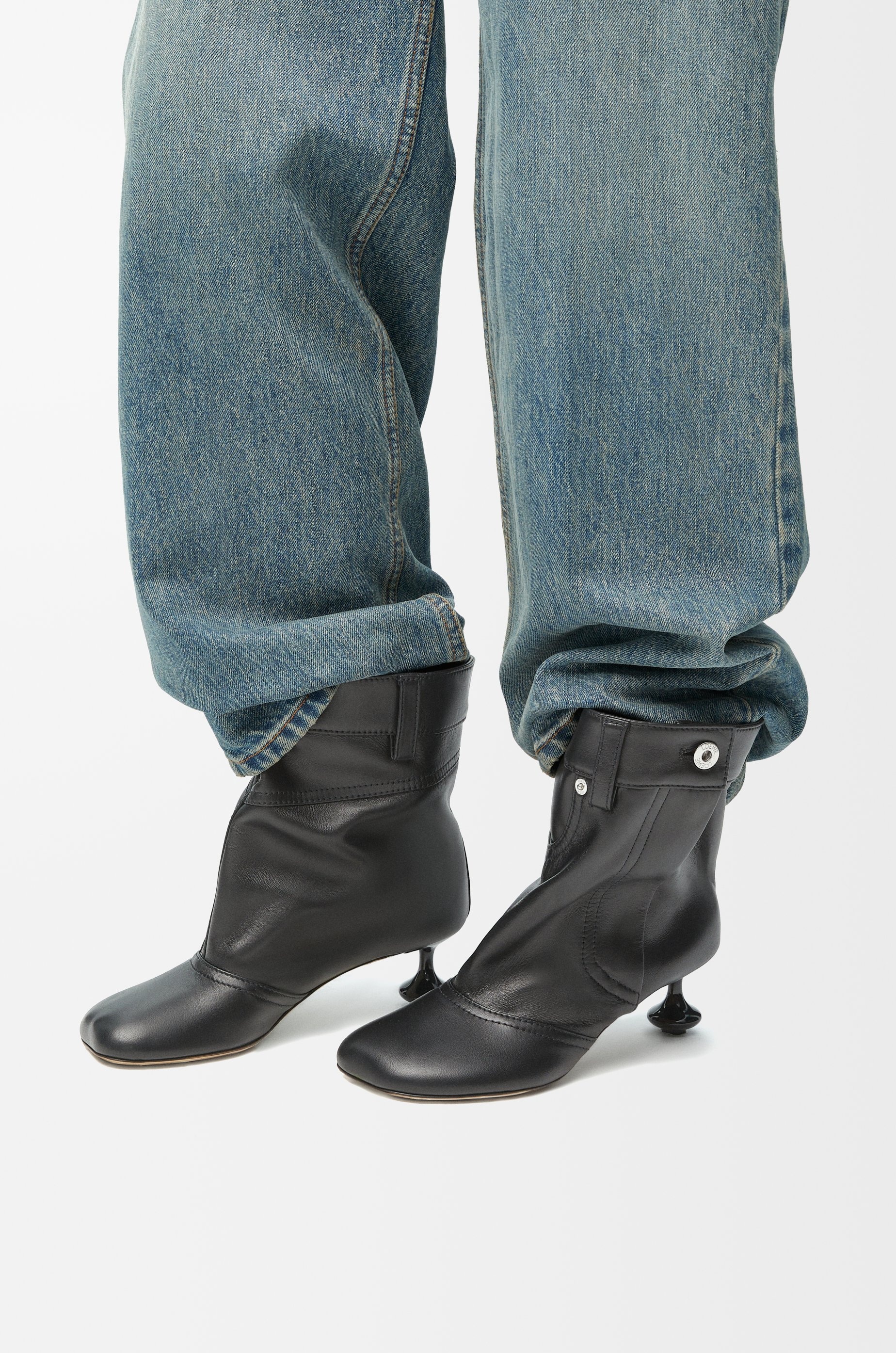Toy-ankle bootie in lambskin - 2