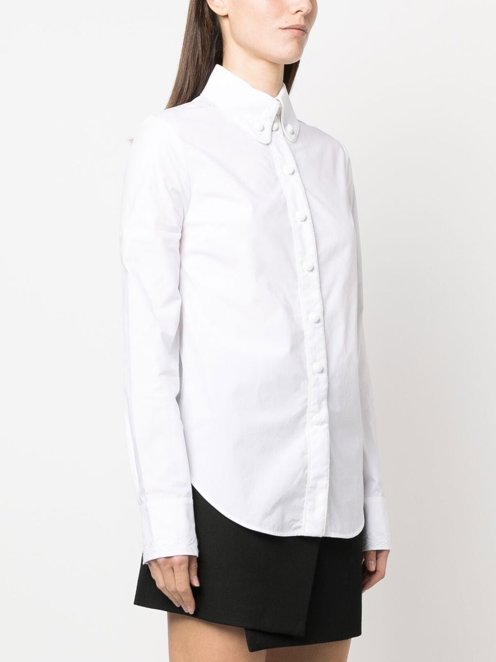 button-down organic cotton shirt - 3
