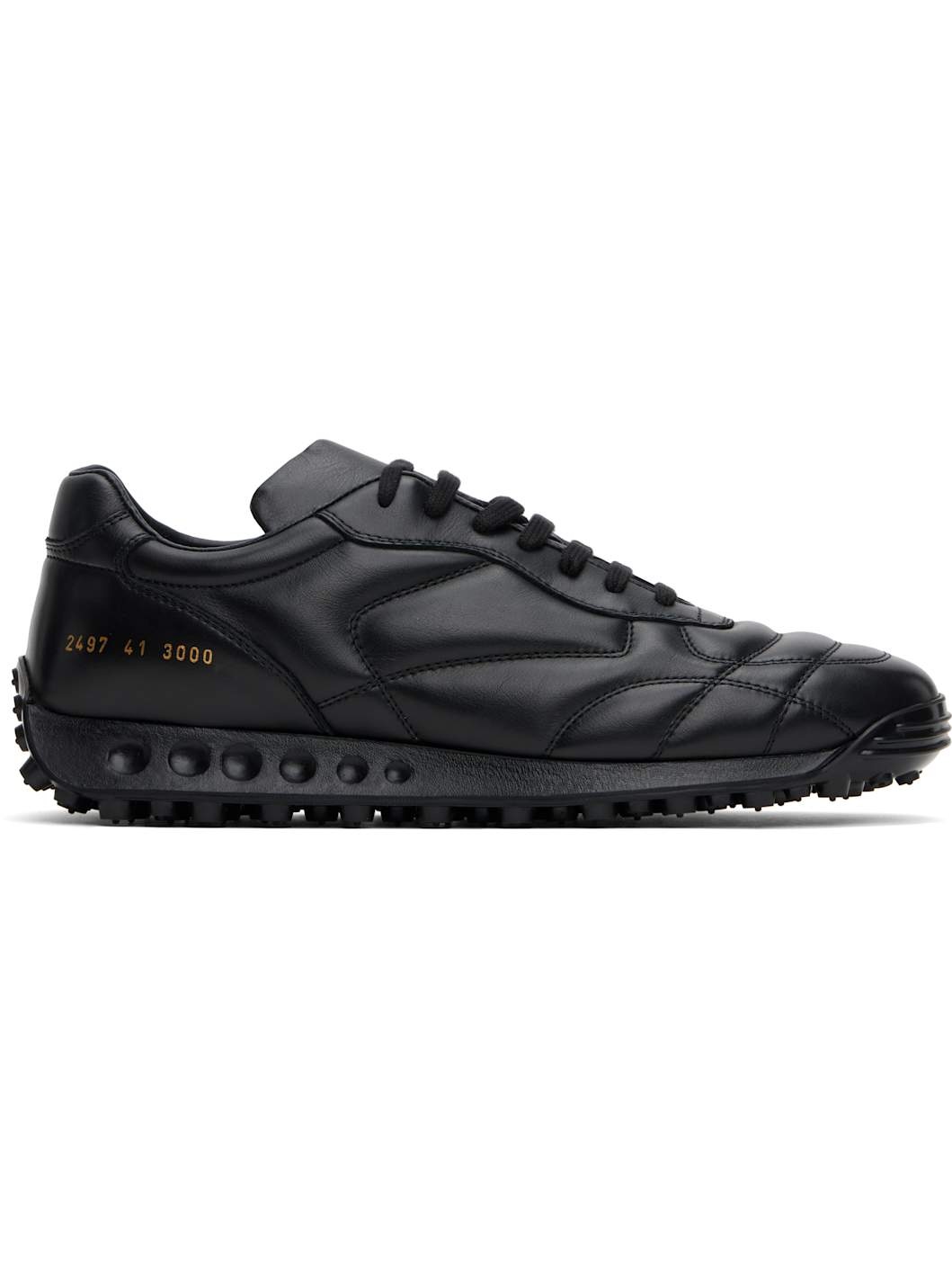 Black Soccer Sneakers - 1