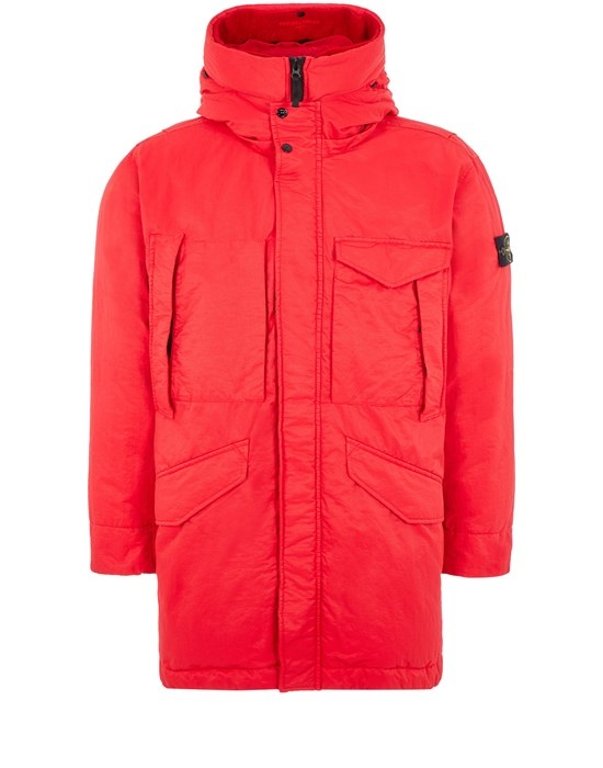 70821 OPAQUE NYLON TWILL DOWN RED - 1
