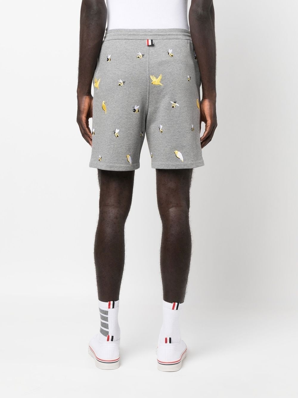 cartoon-print shorts - 4