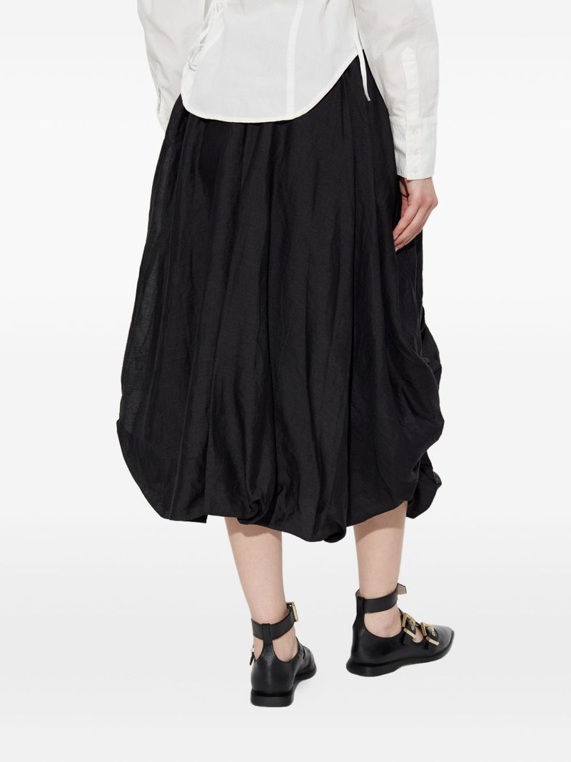 Nia draped midi skirt 4