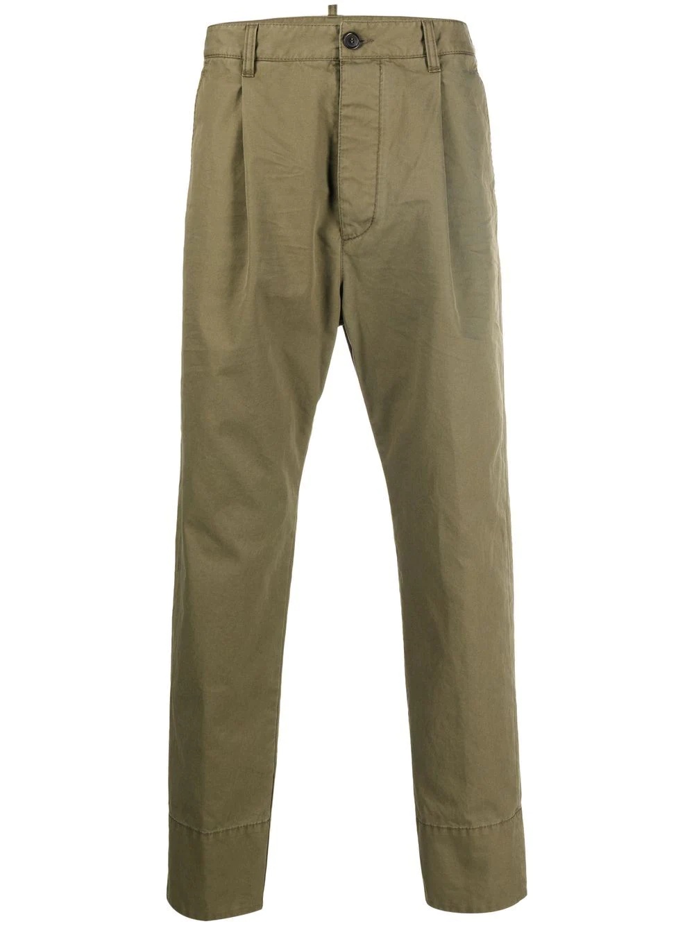 straight-leg chinos - 1