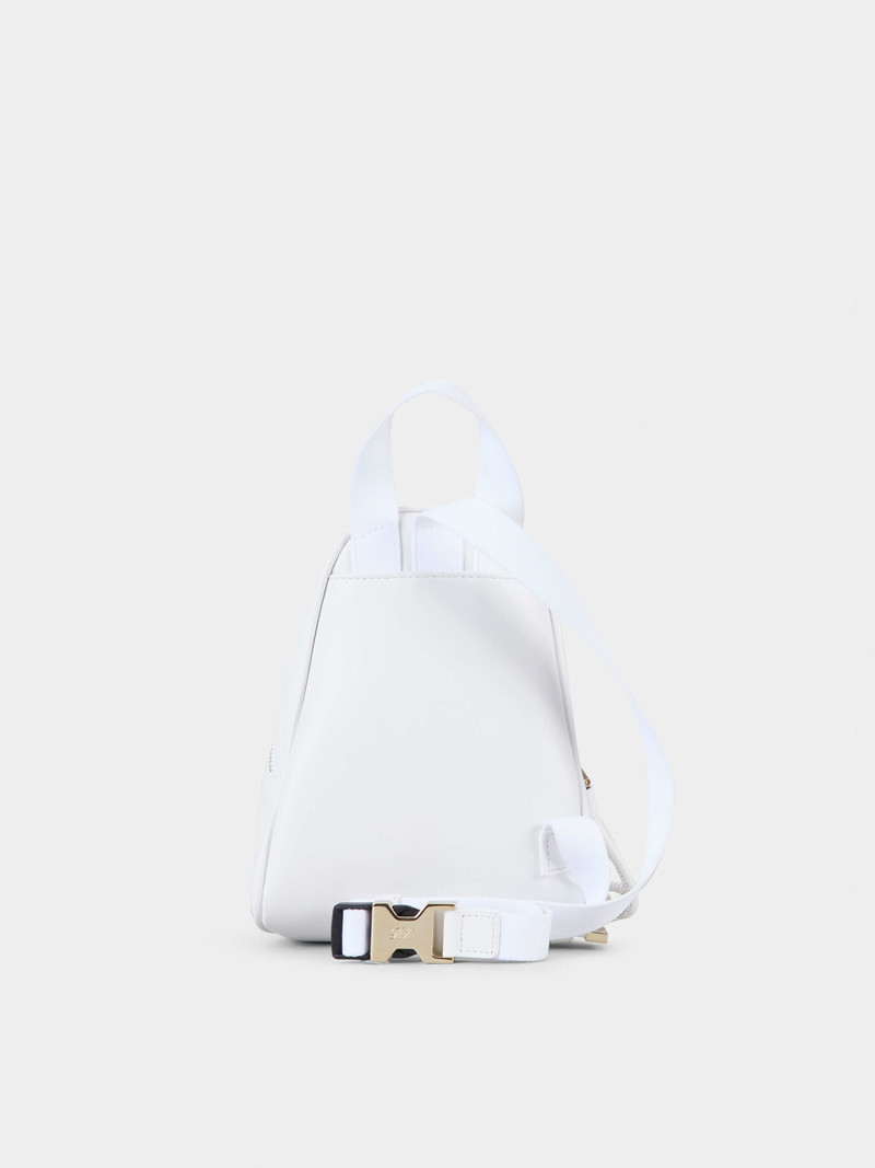 Walky Viv' Strass Buckle Mini Backpack in Soft Leather 5