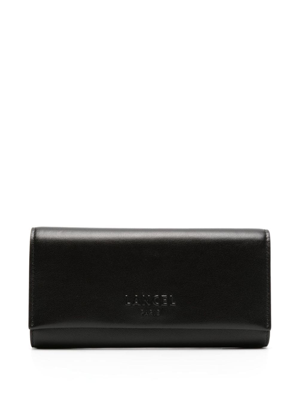 Billie leather flap long wallet - 1