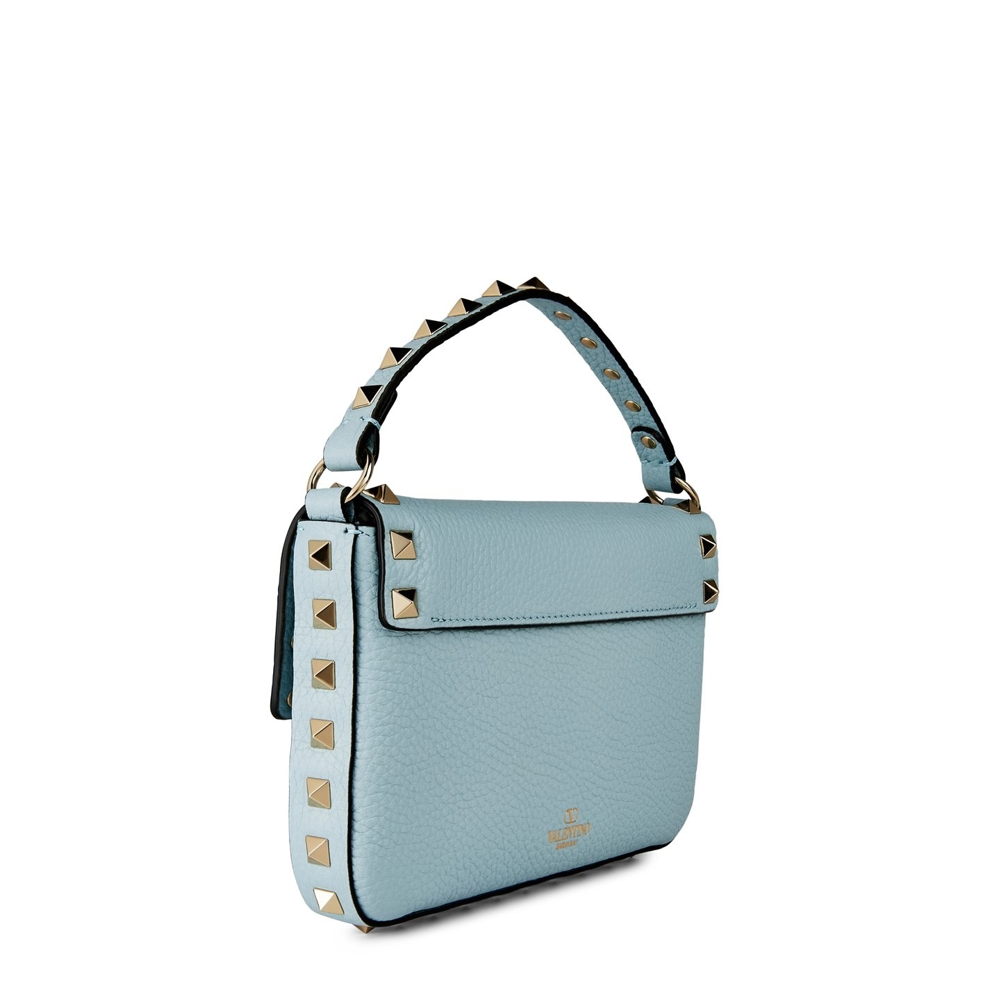 SMALL ROCKSTUD LEATHER MINI BAG - 2