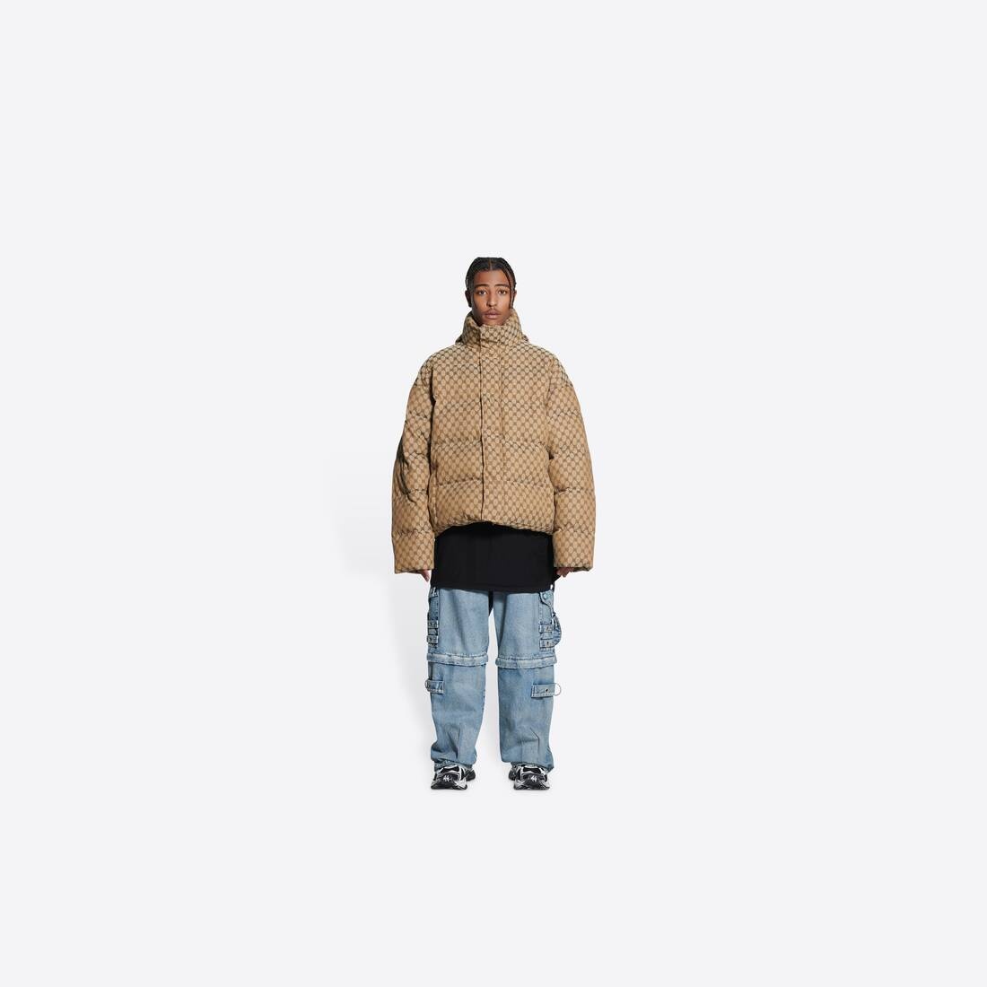 Men's Hacker Bb Puffer in Beige - 3