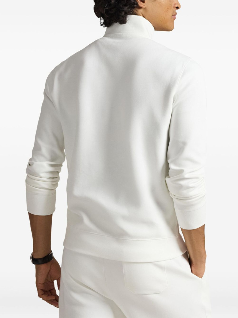 Double-knit quarter-zip pullover 4