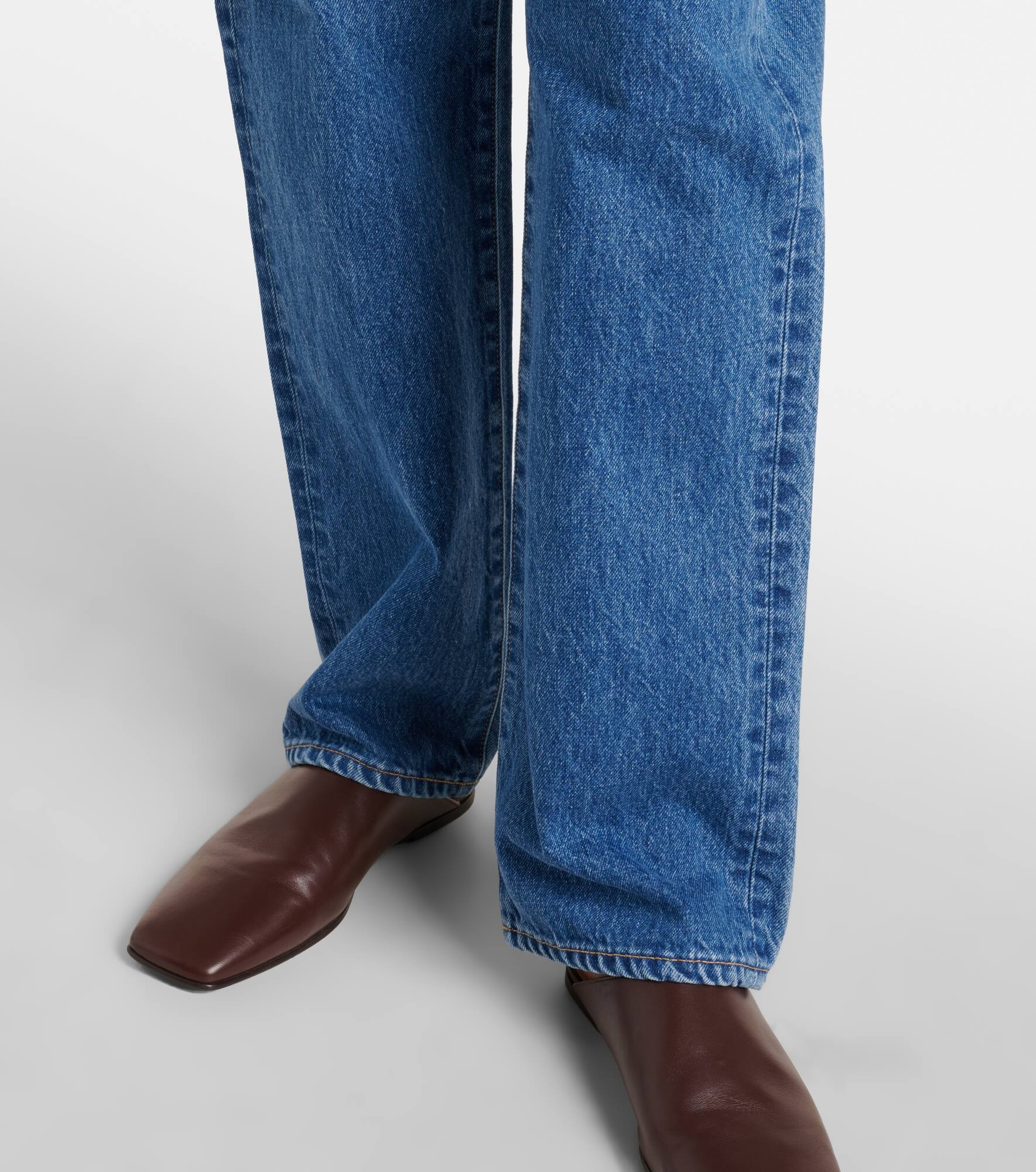 London high-rise straight jeans - 5