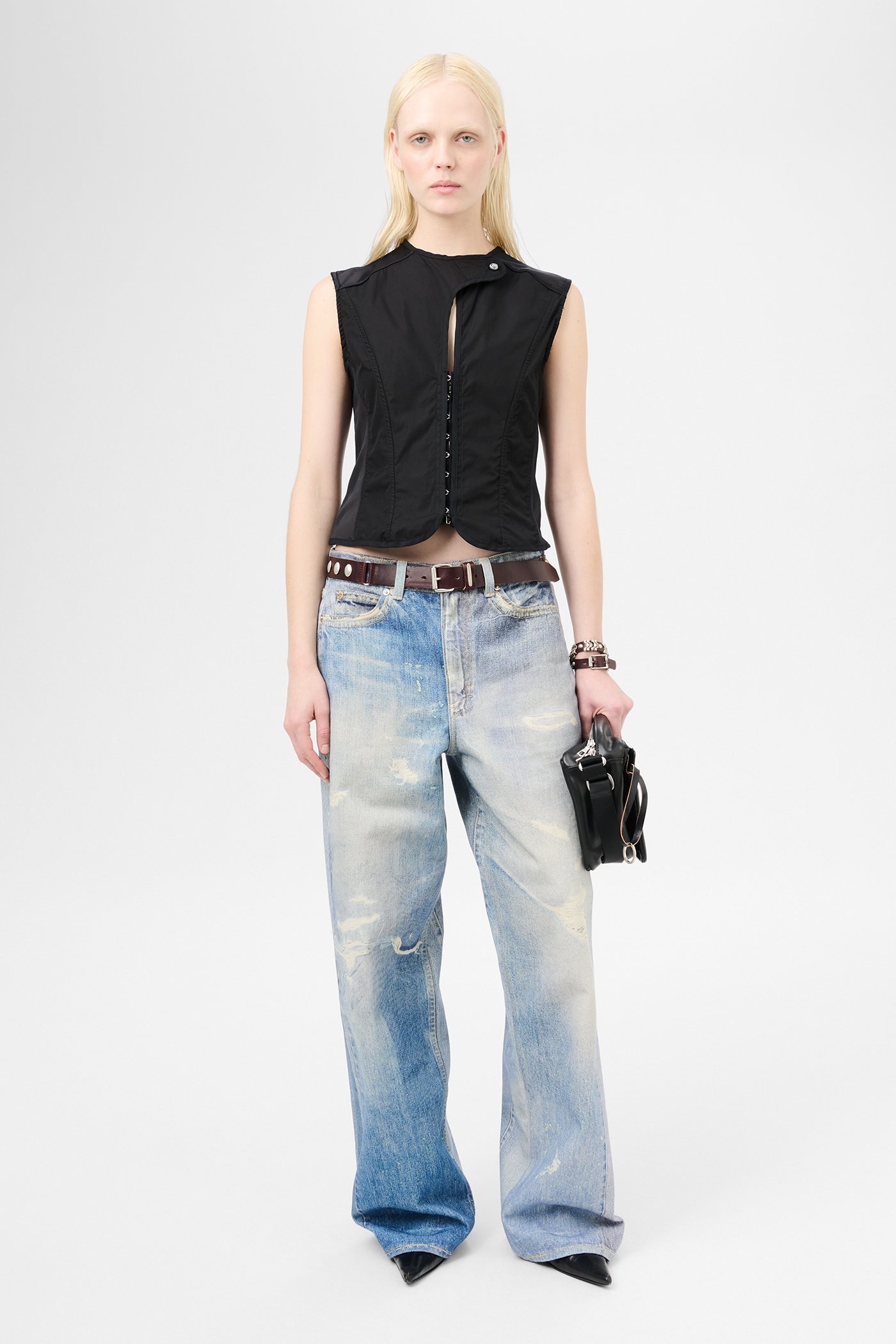 デニム・ジーパン OUR LEGACY Woman Jeans Denim W4205TDD DIGITAL DENIM PRINT Women's Full Cut Jeans Digital Denim Print – Slam Jam®