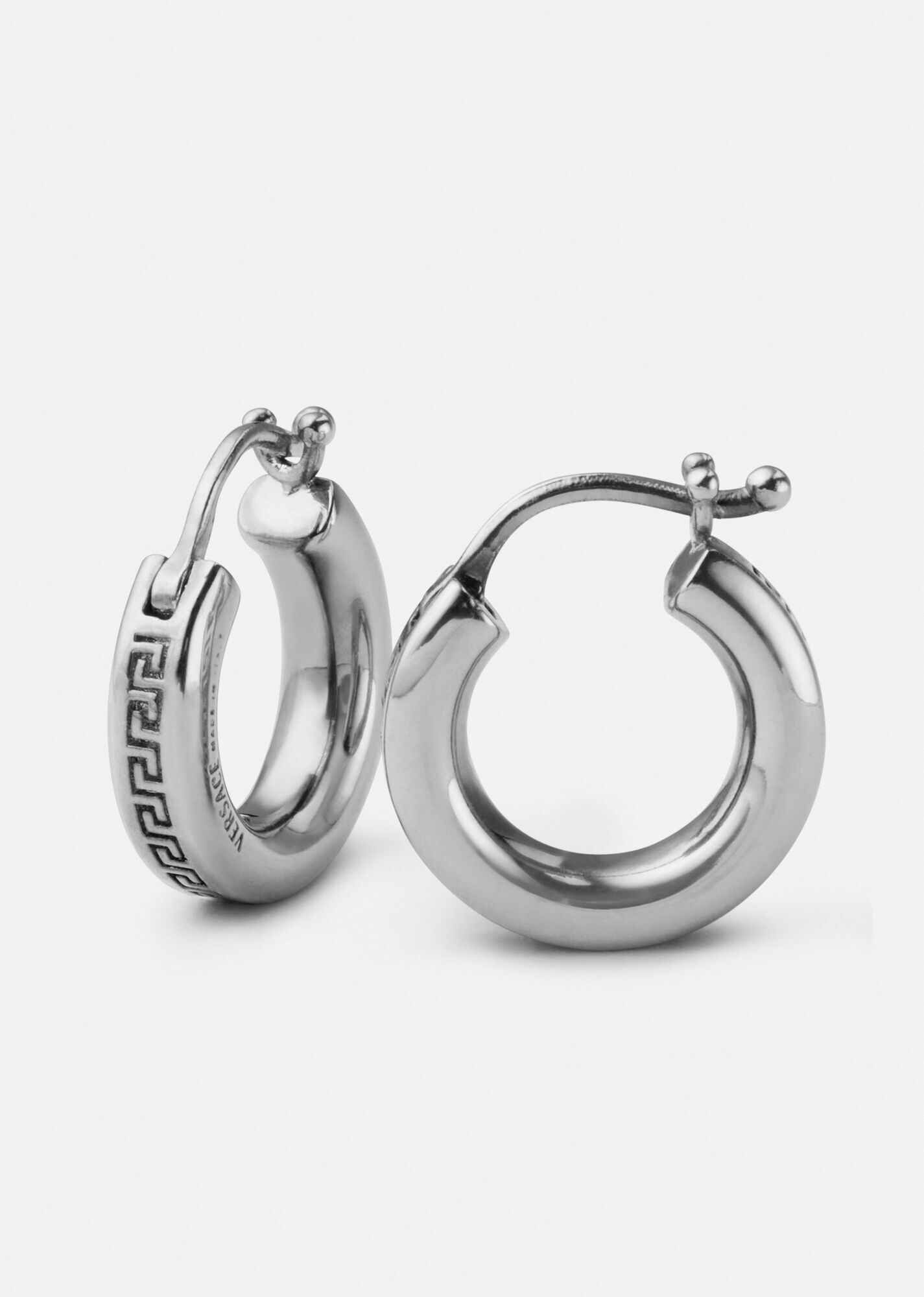 Greca Small Hoop Earrings - 3