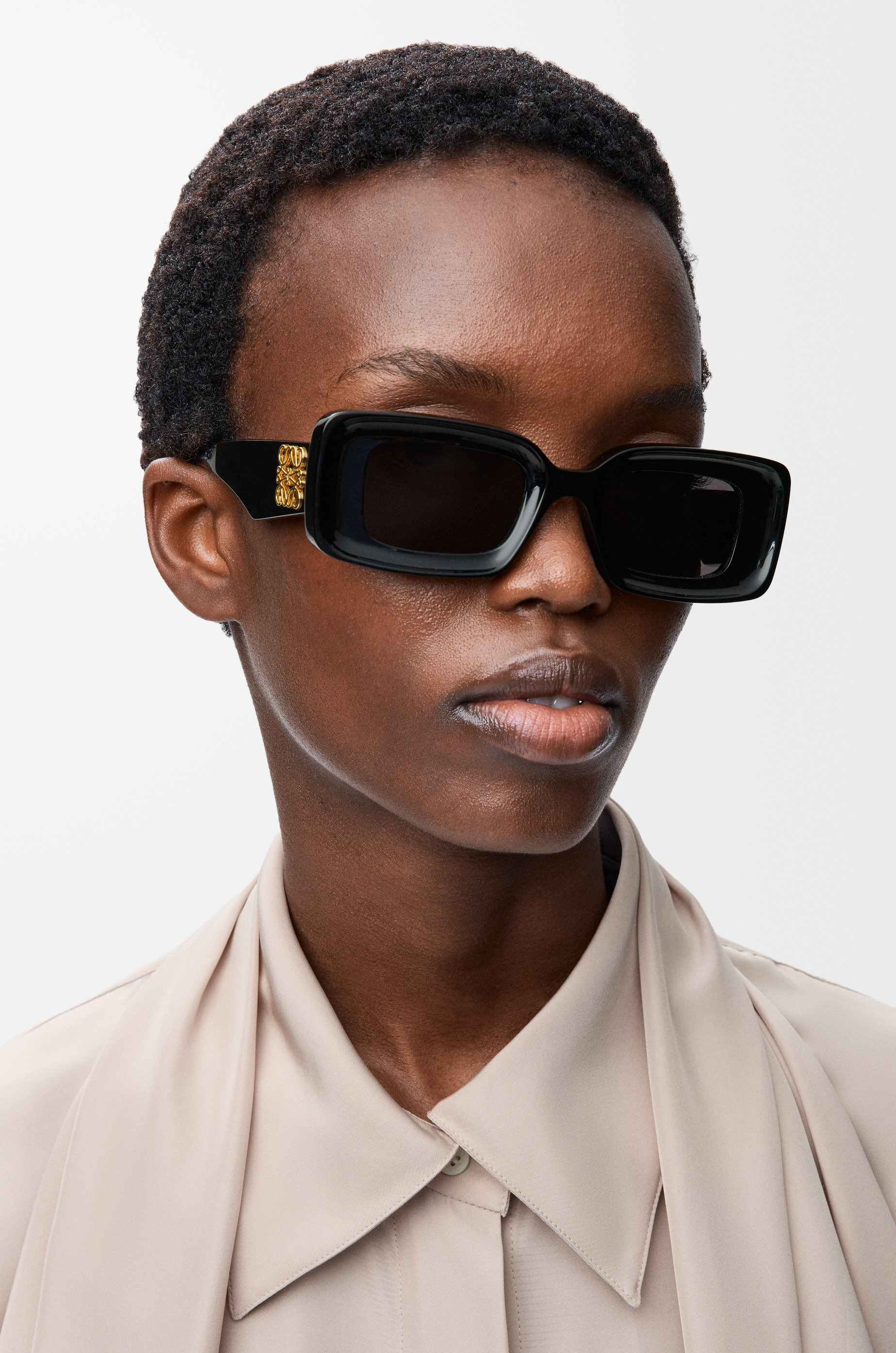 Rectangular sunglasses in acetate - 2