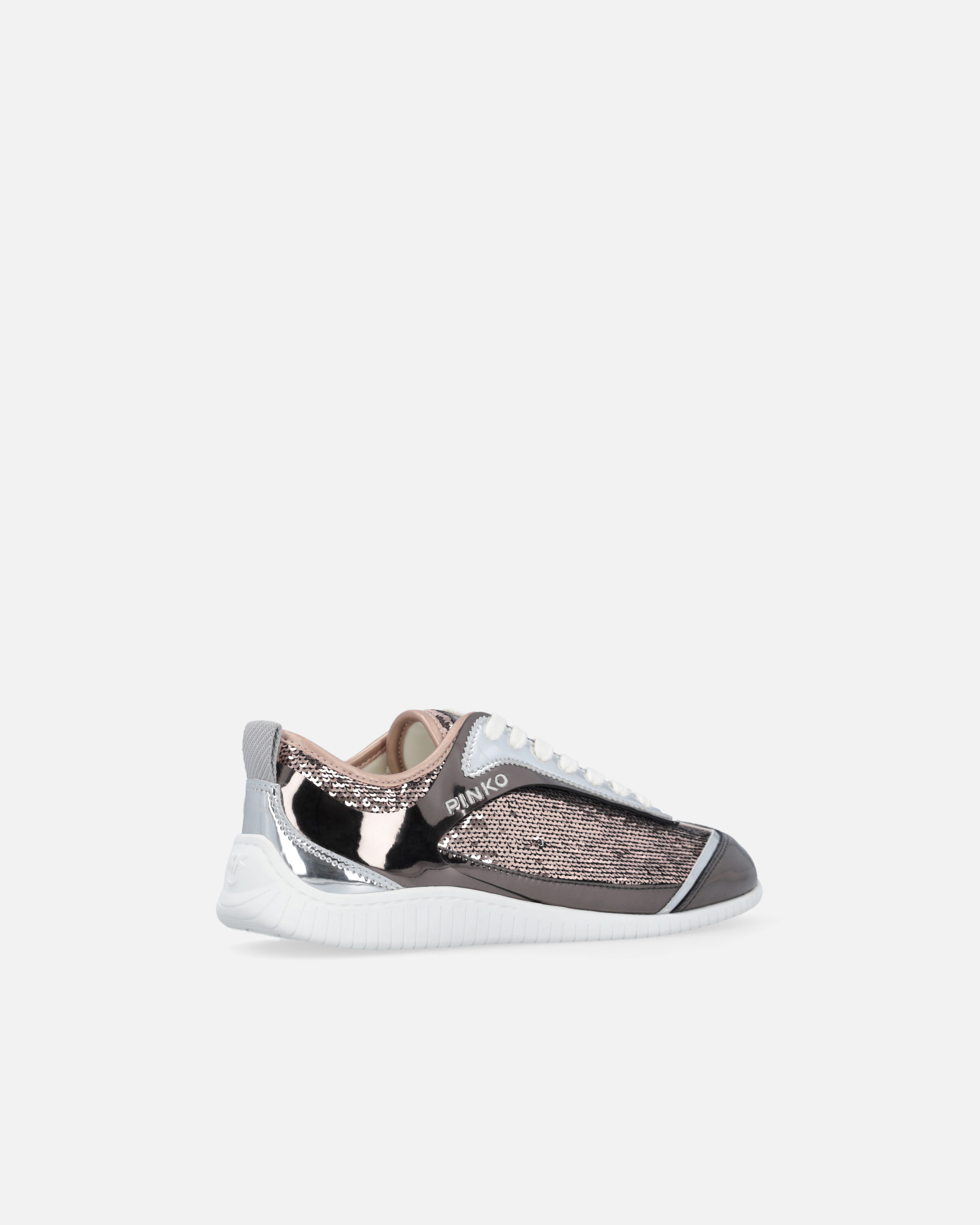 SNEAKERS WITH SEQUINS AND METALLIC INSERTS - 3