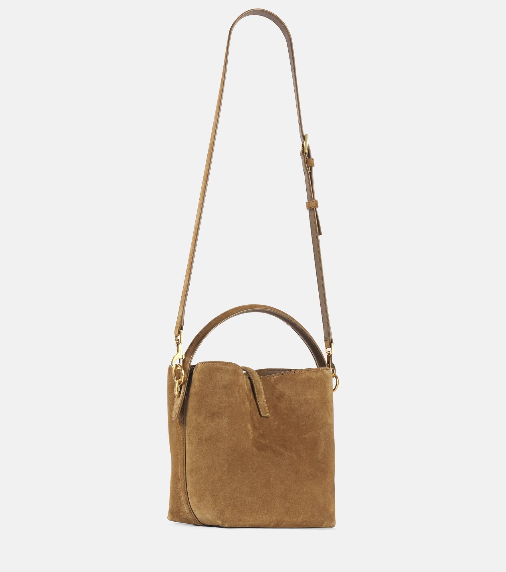 Le 37 Small suede bucket bag - 4