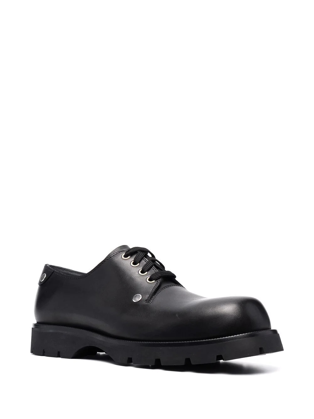 stud-detail lace-up Derby shoes - 2