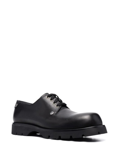 Jil Sander stud-detail lace-up Derby shoes outlook