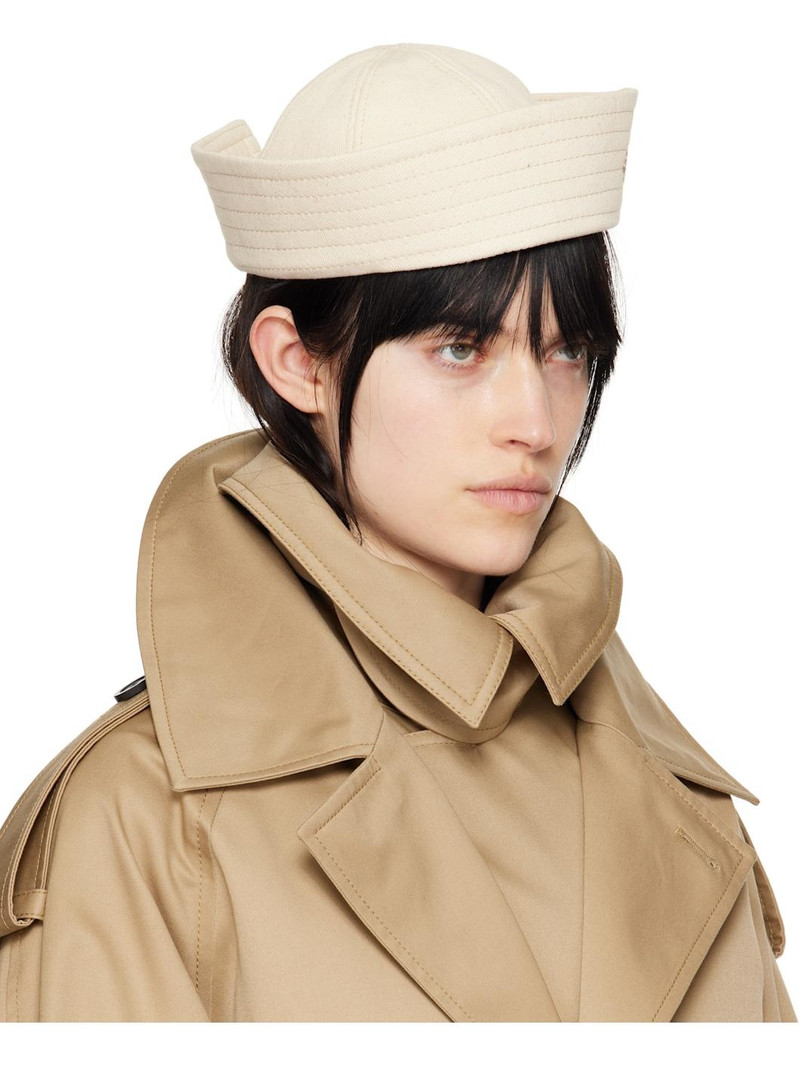 RUSLAN BAGINSKIY Off-White Sailor Hat outlook