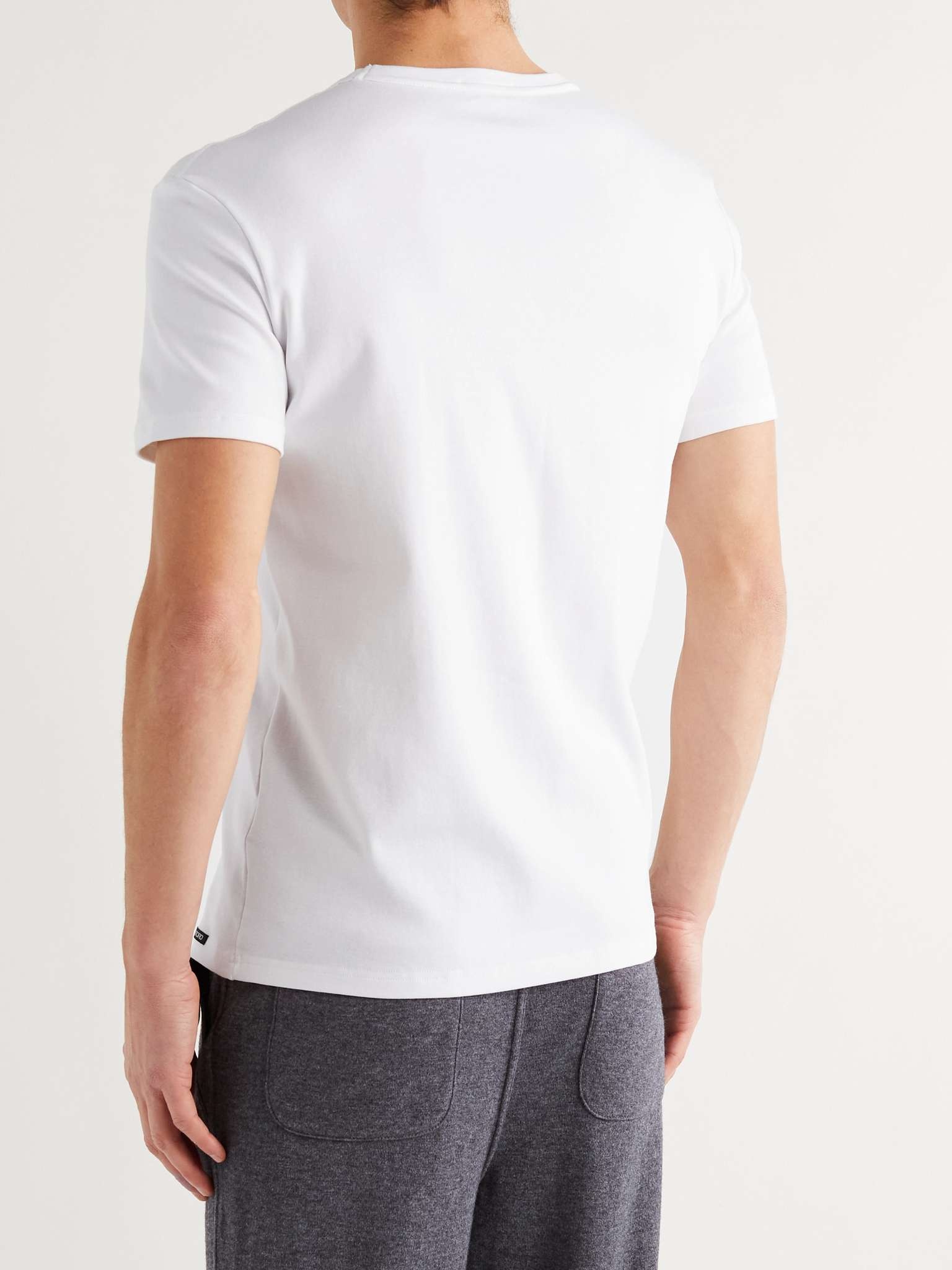 Stretch-Cotton Jersey T-Shirt - 4