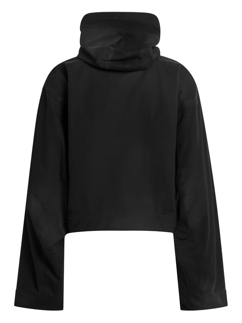 BALENCIAGA hooded zip-up jacket outlook
