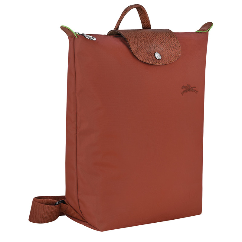 Longchamp Le Pliage M Backpack Chestnut - Canvas outlook
