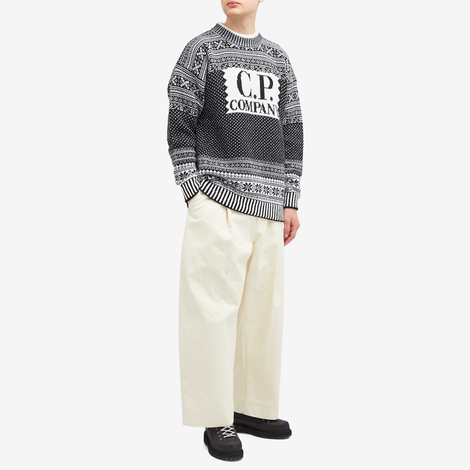 C.P. Company Lambswool Crew Knit - 4